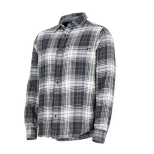 Marmot Mens Anderson Lightweight Flannel Shirt Black White Plaid Medium